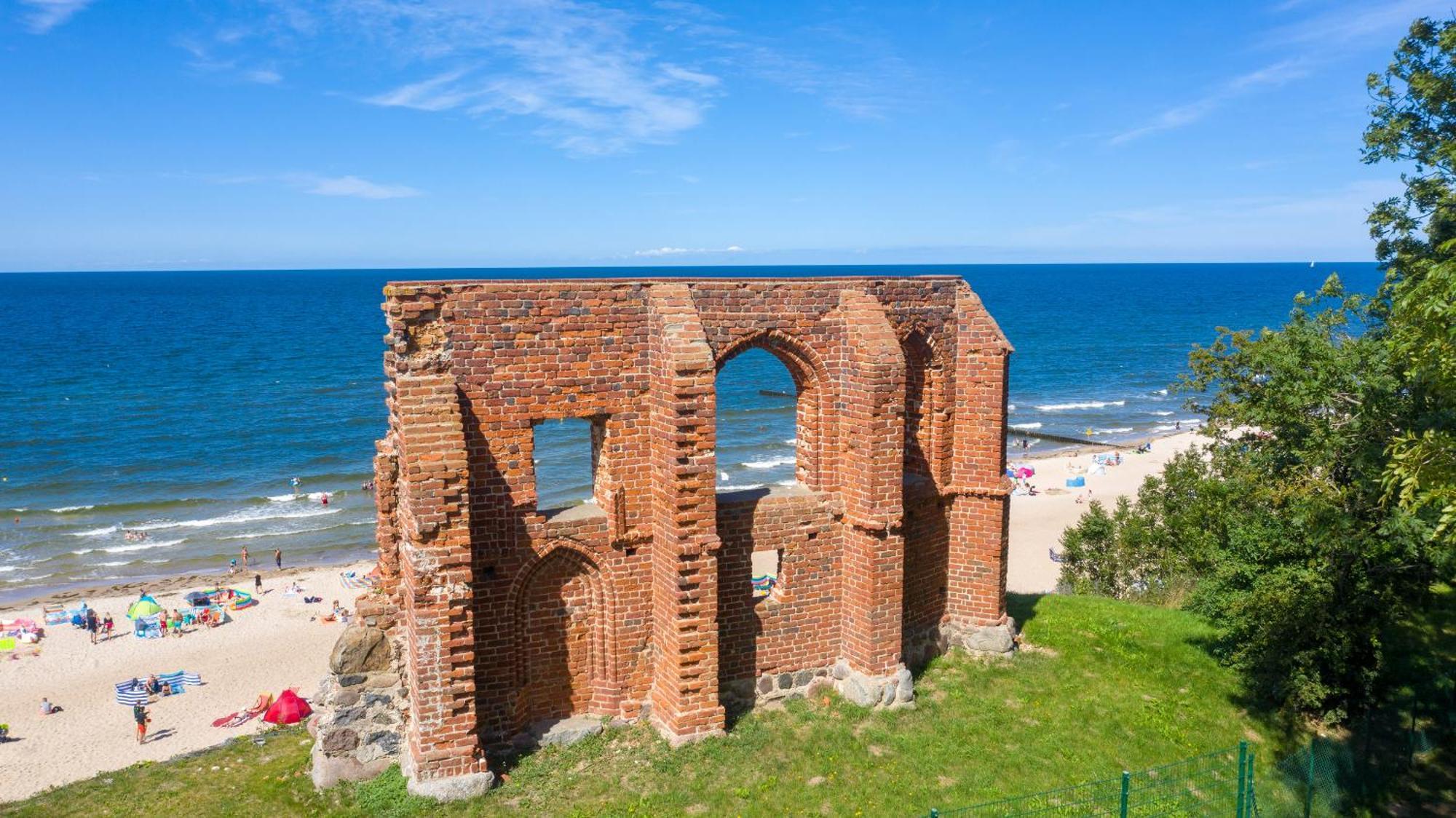 Aparthouse Cliff By Orka 150 M Beach And Sea Trzęsacz Exterior foto